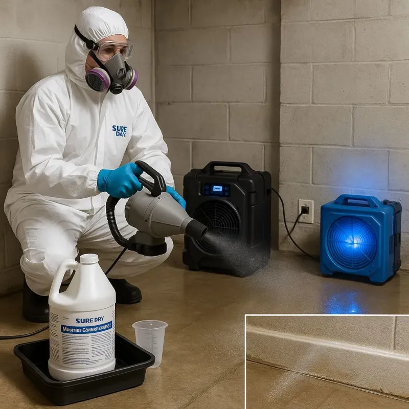 Sanitization and Odor Removal process in Mayville, NY