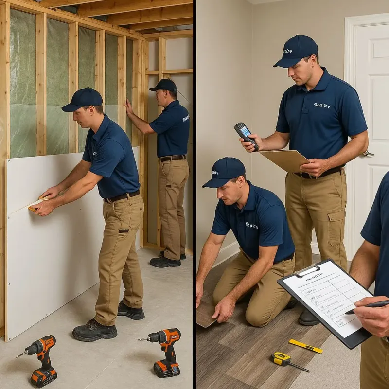 Repairs and Reconstruction process in Mayville, NY