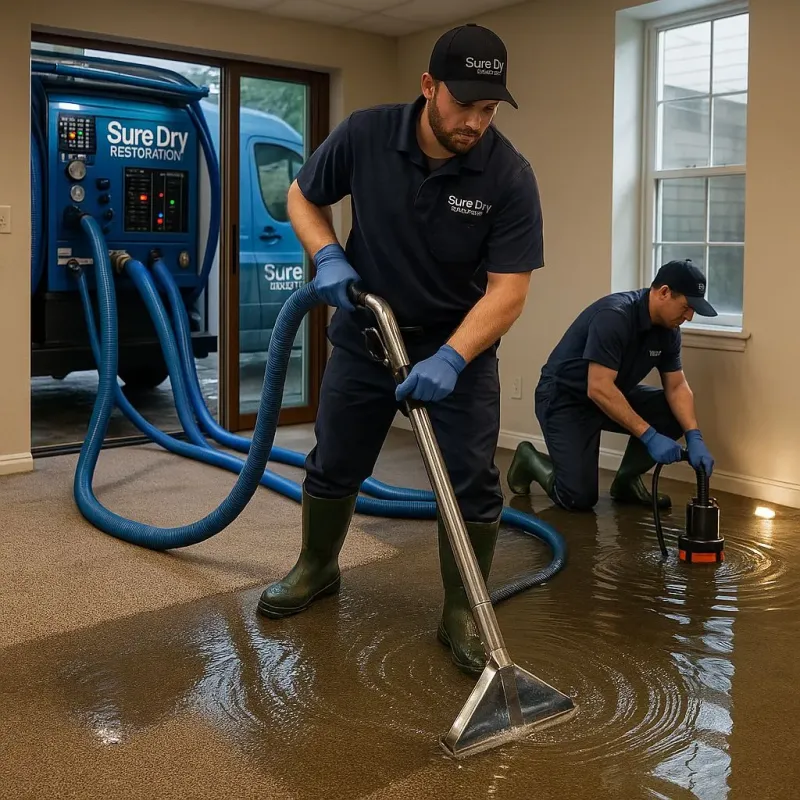 Water Extraction and Removal process in Mayville, NY